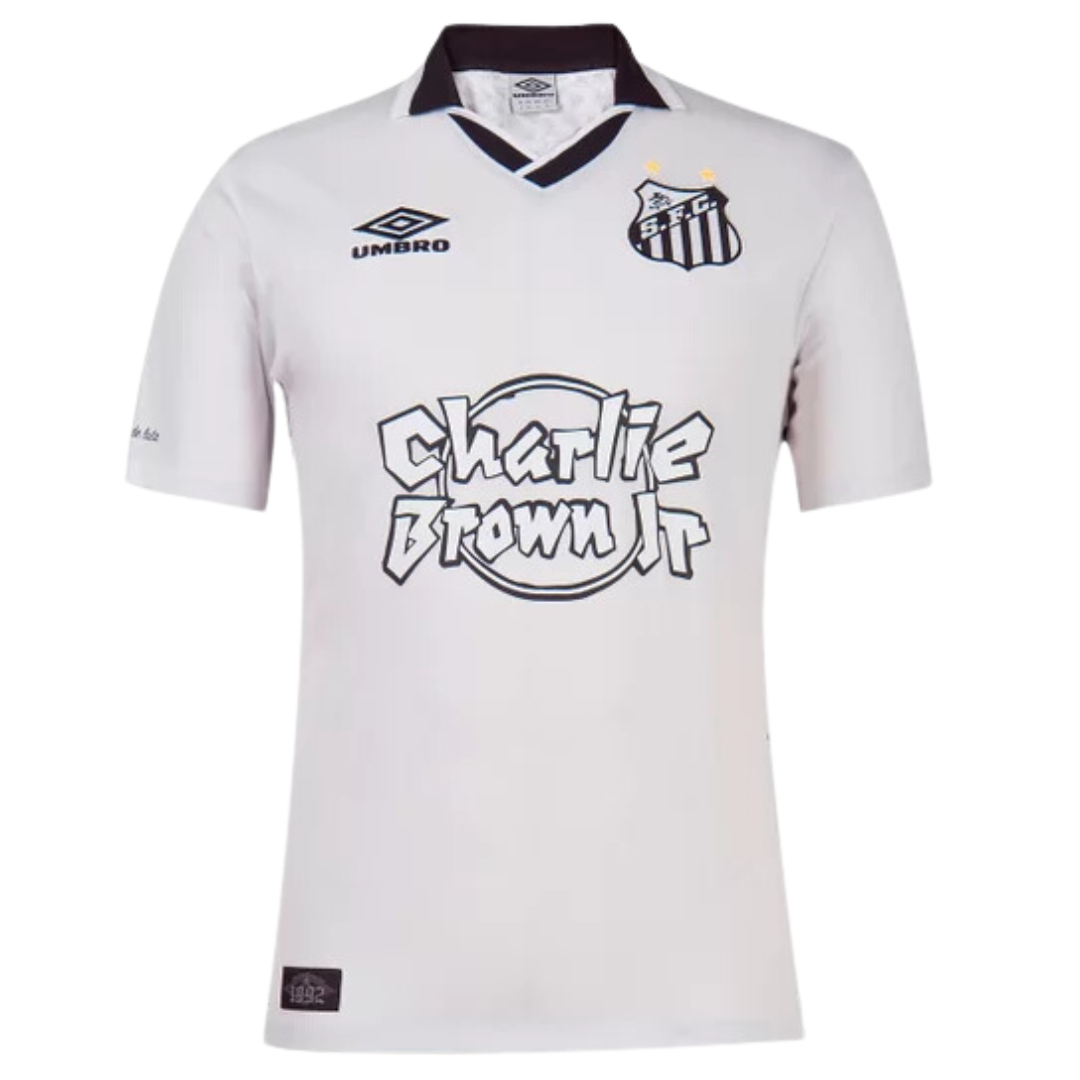 Camisa Santos Charlie Brown Jr. Dias de Glória Umbro Masculina - Branco